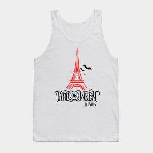 Halloween in Paris Tank Top